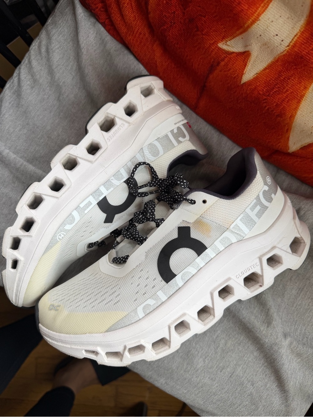 On Running Women's White and Black Cloudnova Sneakers